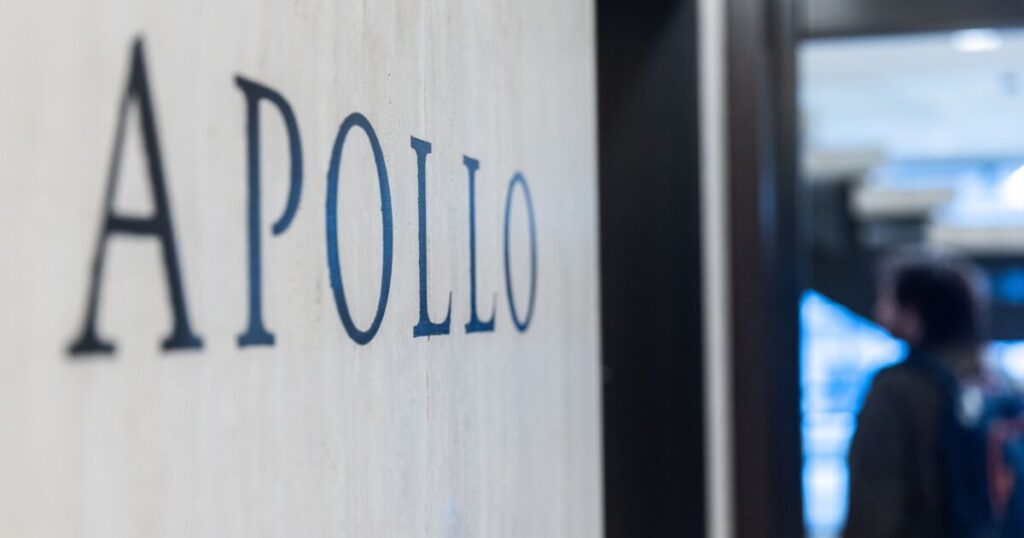 Apollo is opposing push to tighten rule for key insurance business