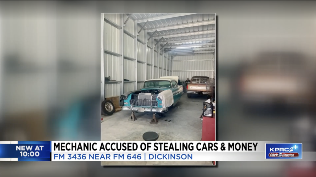 $2 Million In Classic Cars And Parts Found After Texas Repairman Arrested