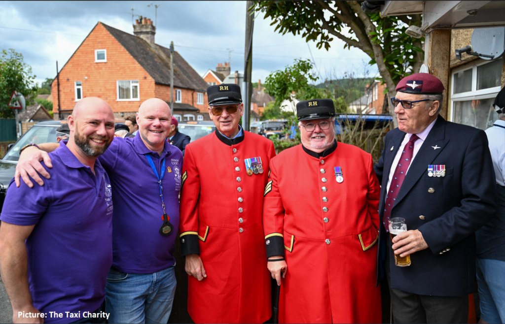 Cabbies treat Military Veterans to a VIP day at the seaside