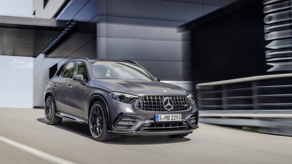 Mercedes-AMG GLC ups the ante with hybrid power for 2025