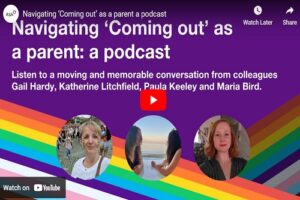 Navigating ‘Coming out’ as a parent: a podcast