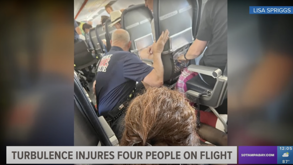 Plane Drops 8,000 Feet, Injuring Four Passengers