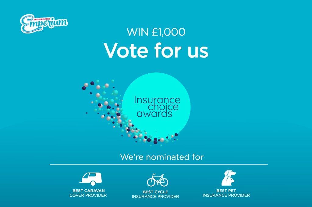 Vote For Us In The Insurance Choice Awards For Your Chance To Win £1,000!