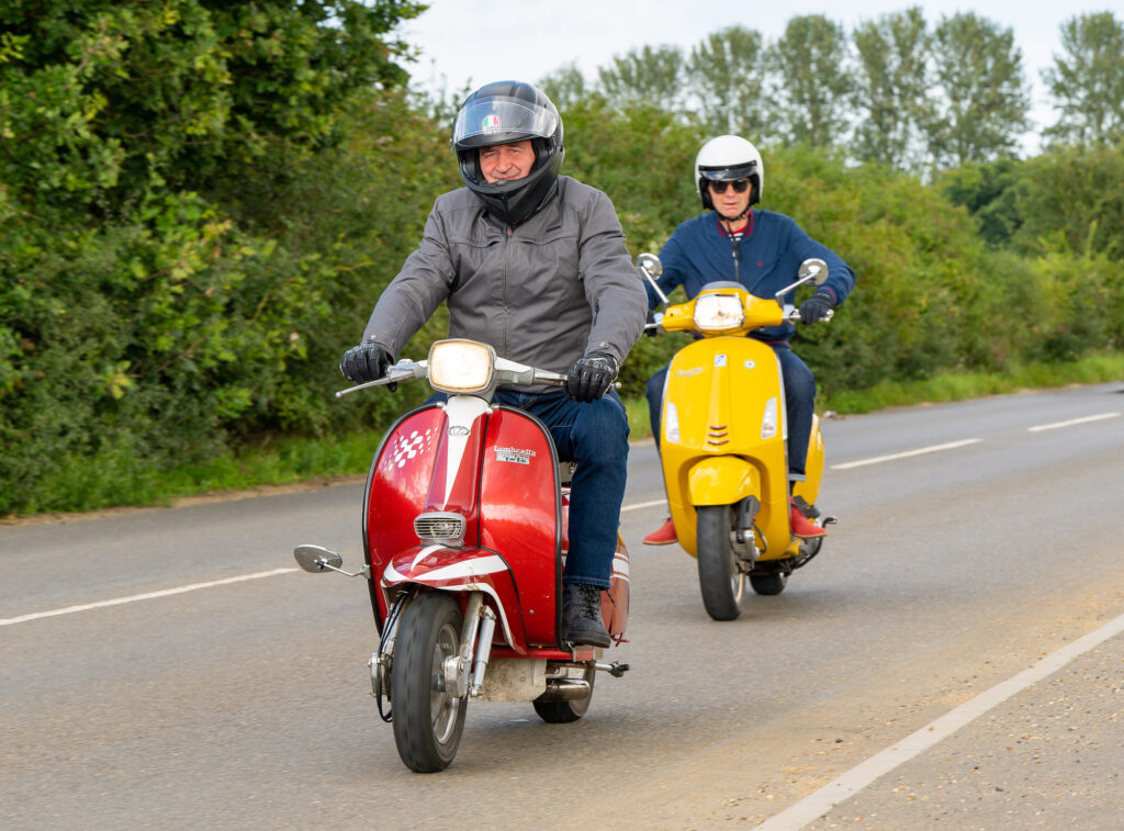 Steve Bales Stephen Panting Lambretta Vespa