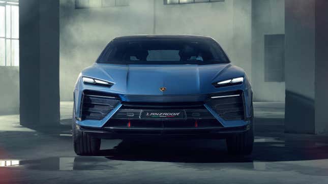 Image for article titled The Lamborgini Lanzador Concept Is A First Look At The First All-Electric Lamborghini