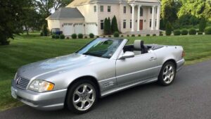 At $38,888, Is This 2002 Mercedes SL 500 Silver Arrow A Sharp Deal?