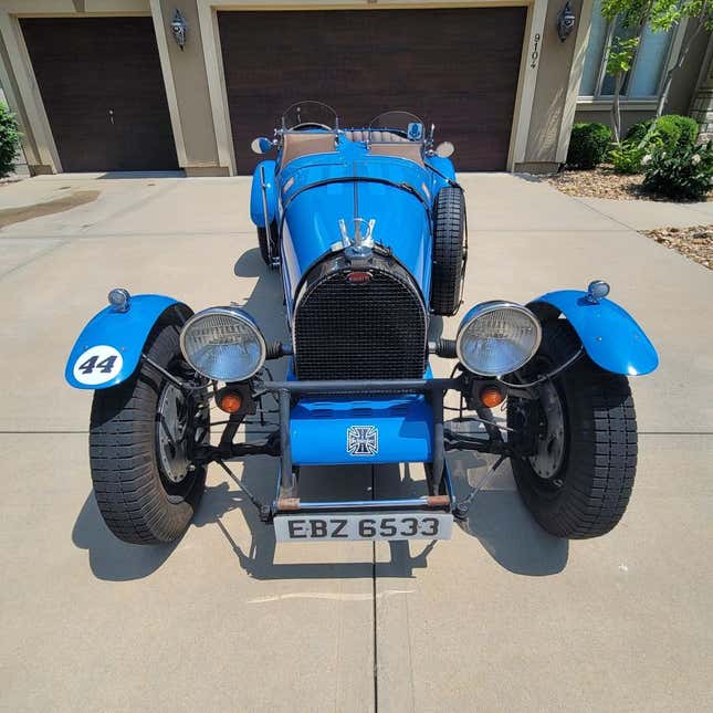 Image for article titled At $48,500, Could This 1988 TEAL Bugatti Type 35 Get You To Go Old School?