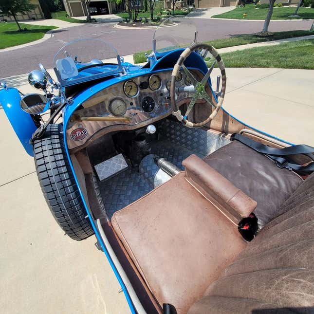 Image for article titled At $48,500, Could This 1988 TEAL Bugatti Type 35 Get You To Go Old School?