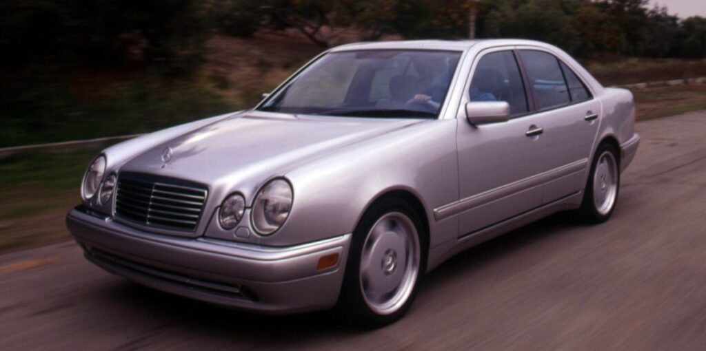 1999 Mercedes E55 AMG Does the Twist