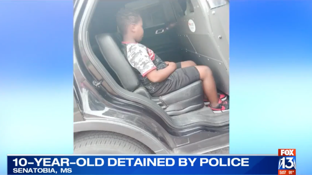 Police Arrested A 10-Year-Old For Peeing Behind His Mom's Car