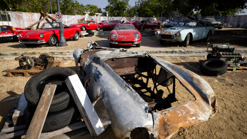 Someone just paid almost $2 million for the rusted shell of a 1954 Ferrari