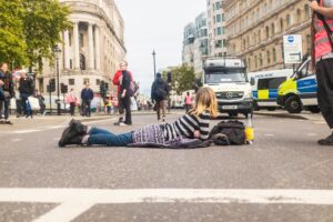 Just Stop Oil protester