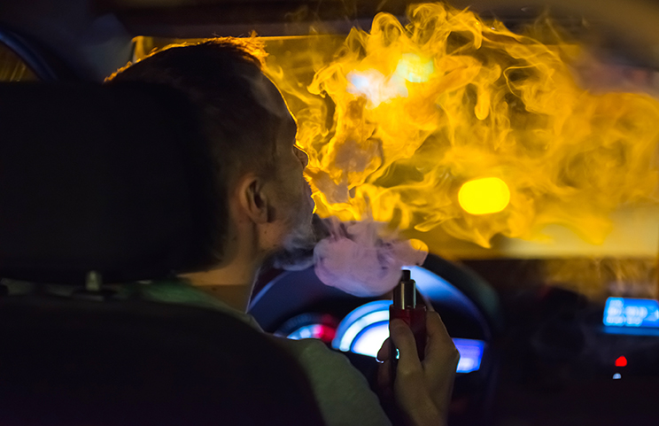 Will Vaping Behind the Wheel Be Banned?