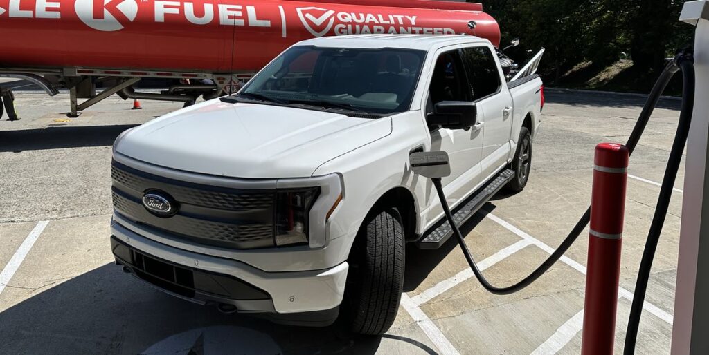 The Ford F-150 Lightning Might Not Need Those Tesla Chargers