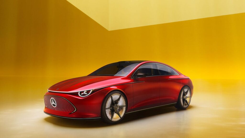 Mercedes’ Electric CLA Concept Adds 250-Mile Range In 15 Minutes
