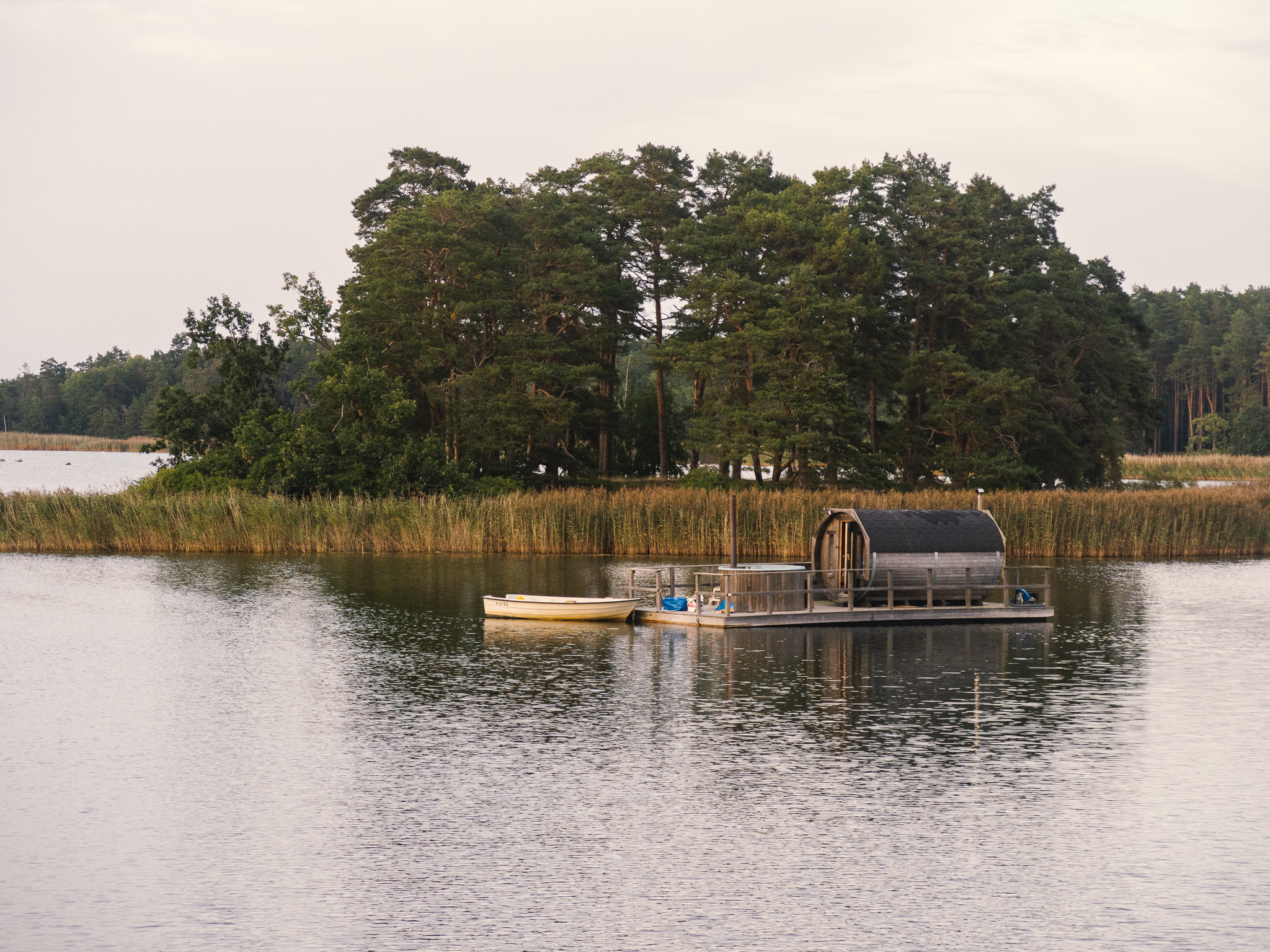 Swedish island hut