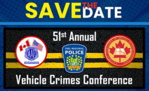 51st Annual Vehicle Crimes Conference – Save The Date