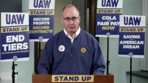 UAW president names 3 assembly plants as strike targets if deal is not reached by midnight