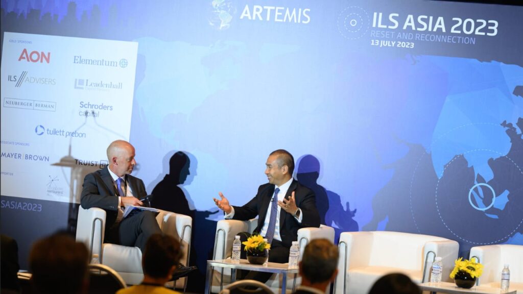 Fireside chat, William Ho, CEO, MS Amlin Asia Pacific - Artemis ILS Asia 2023