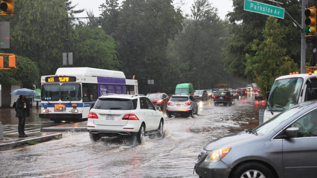 Rain Is Drowning New York City Transportation