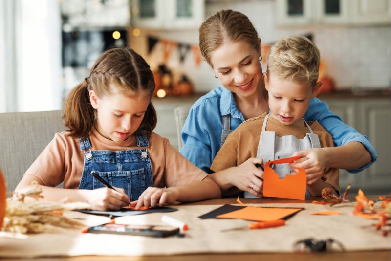Keep busy with these Halloween crafts