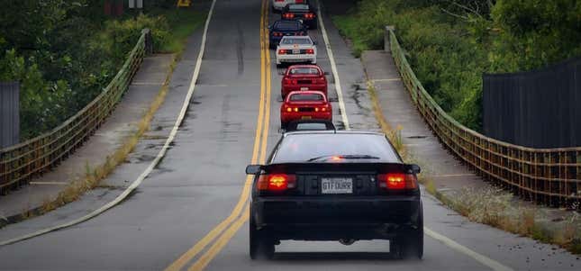 Image for article titled All The Coolest Mid-Engine Toyotas Invaded A New York State Park