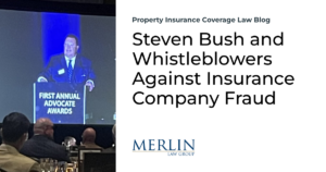 Steven Bush and Whistleblowers Against Insurance Company Fraud