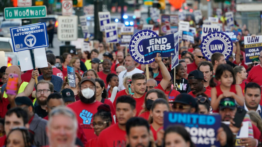 The price of steel is falling as the UAW strike hits demand