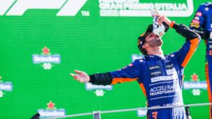 Drink Like Daniel Ricciardo At The Las Vegas Grand Prix Shoey Bar