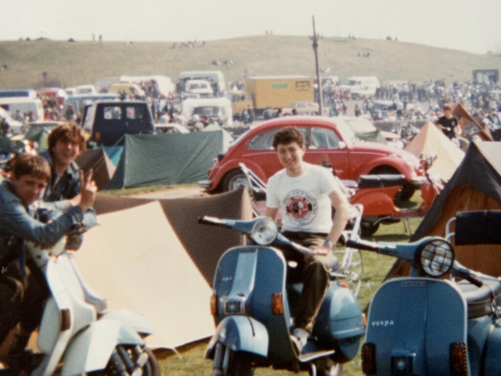 Morecambe scooter rally 1984