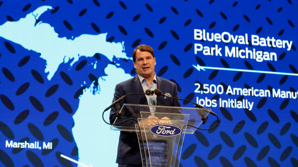 Ford resumes building Michigan EV battery plant delayed by strike, but scales it back