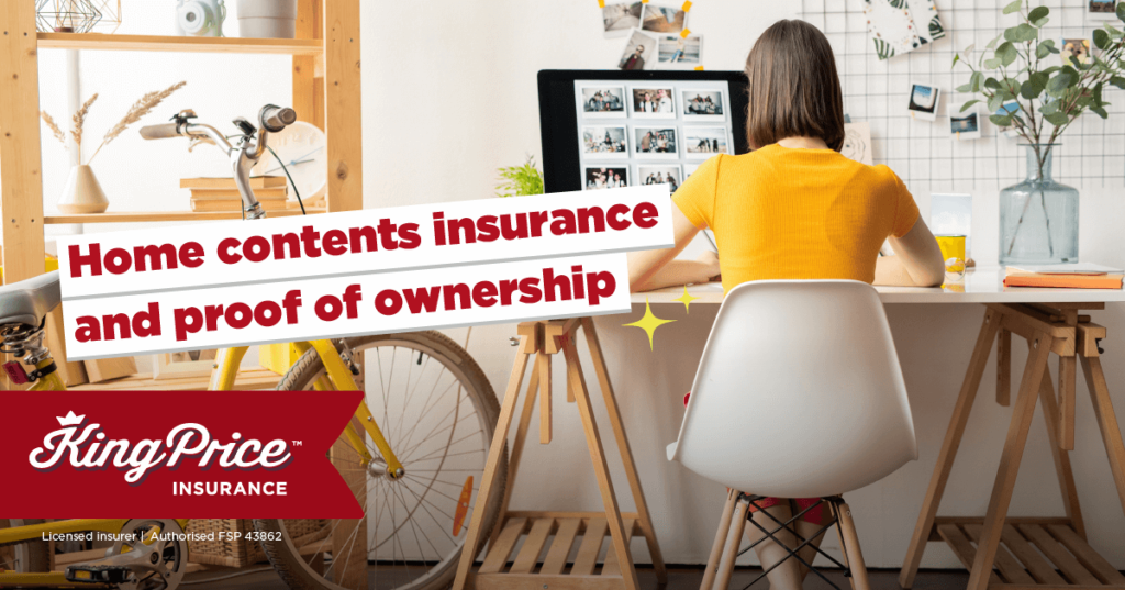 Home contents insurance and understanding proof of ownership