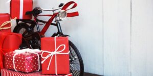 How to wrap a bike as a gift this Christmas