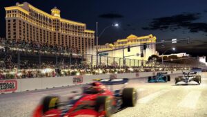 Vegas Residents Tear Down Film Placed Over Pedestrian Bridges To Blocks View Of F1 Race [Update]