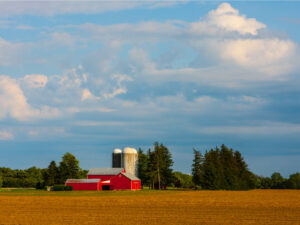 Farm in rural Ontario