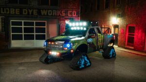 Ken Block's Absurd 650-HP Tank Track Raptor Can Be Yours