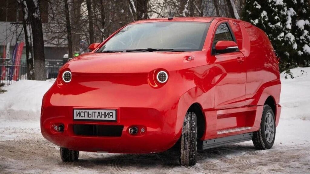 Russian EV prototype looks ridiculous, targets 2025 production