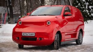 Russian EV prototype looks ridiculous, targets 2025 production