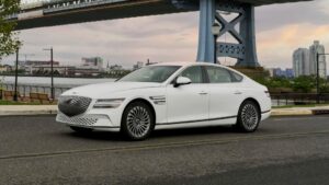 2024 Genesis G80 Electrified new base trim lowers price by $5,580