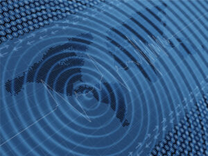 Earthquake impact wave and seismic activity