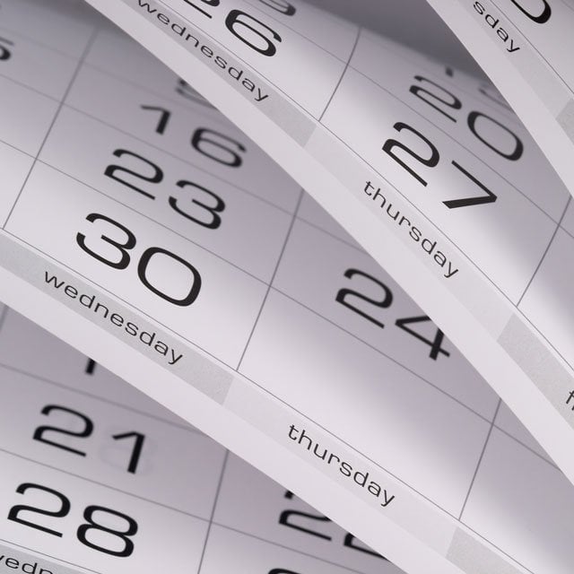 A calendar