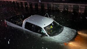 Michigan Man Tries To Escape Police By Driving Down Boat Launch