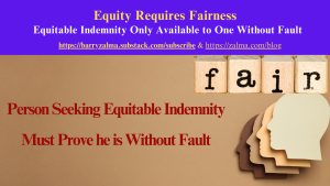 Equity Requires Fairness