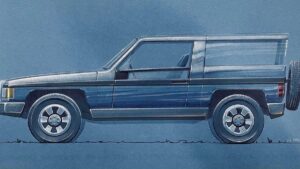 Volvo Almost Built A Two-Door SUV In The 1970s, Unearthed Sketches Reveal