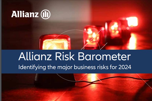 Allianz Risk Barometer reveals top 10 UK business risks for 2024