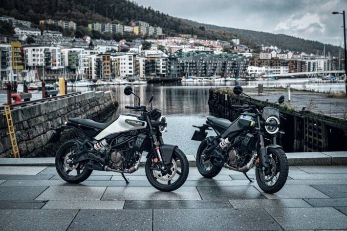 2024 Husqvarna 125 Vitpilen and Svartpilen