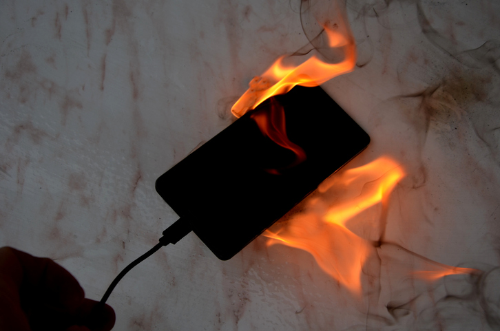 Aviva warns about unsafe charging habits after surge in claims for lithium-ion battery fires