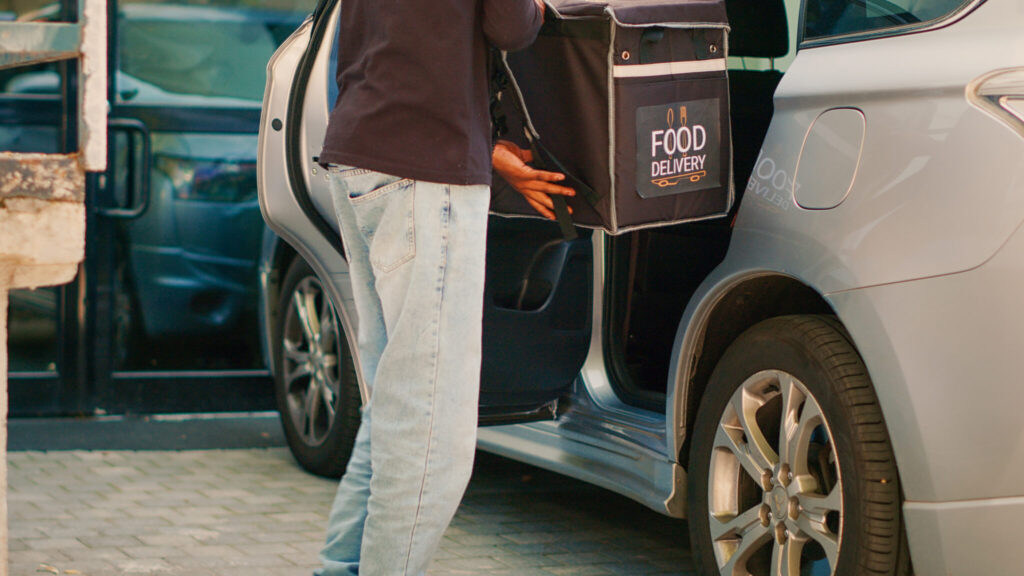 Does Taxi Insurance provide cover for food delivery services?