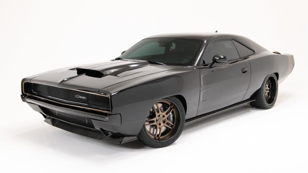 Exomod's crazy 'Goldfinger' is a Dodge Challenger Hellcat Redeye underneath