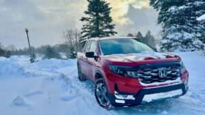 The 2024 Honda Ridgeline Trailsport Can Go Up A Hill -- Even In The Snow